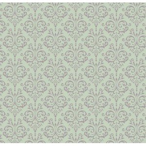 Tecido Tricoline Estampada Arabesco cor 05 (Verde) Tecido Tricoline Estampada Arabesco cor 05 (Verde)