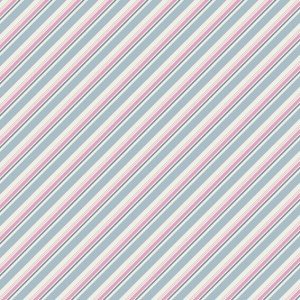 Tecido Tricoline Estampada Bianca cor 06 (Azul Vintage)