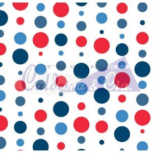 Bolas cor 17 (Vermelho com Marinho)