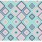 Geométrico cor 08 (Tiffany com Marinho)