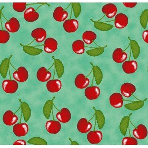 Tecido Estampado Cereja cor - 03 (Tifany)