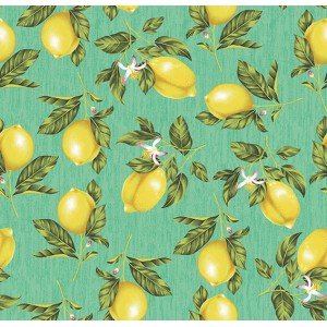 Tecido Estampado Limão cor - 03 (Tifany)