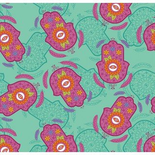 Mão de Fatima cor 01 (Tiffany) 