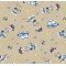 Tecido Estampado Joãozinho cor - 02 (bege) Tecido Estampado Joãozinho cor - 02 (bege)