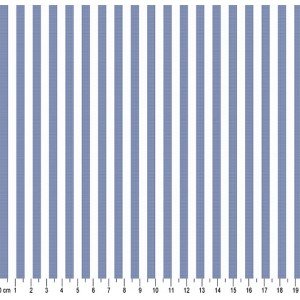 Tecido Fio Tinto Listrado L.229 cor - 1025 (Azul Royal)