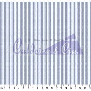 Tecido Fio Tinto Listrado D.Juan cor - 1025 (Azul Royal)