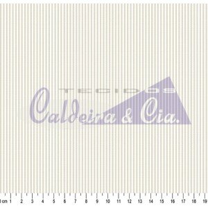 Tecido Fio Tinto Listrado D.Juan cor - 1033 (Bege)