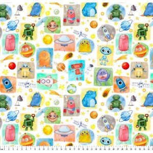 Quadros Planetas cor 01 (Est. Digital) 