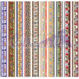 Barrado Vaso de Flores cor 01 (Est. Digital) 