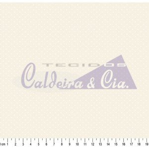 Poá Cor - 36 (Branco com Branco)