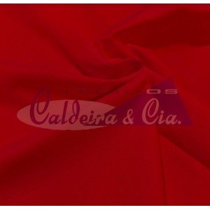 Tecido Fustão Liso cor - 2954 (Vermelho Escuro)