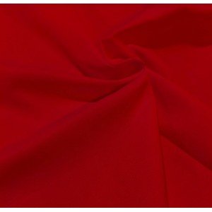 Tecido Fustão Liso cor - 2954 (Vermelho Escuro)