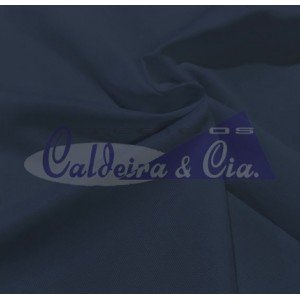 Tecido Fustão Liso cor - 4245 (Marinho Noite)