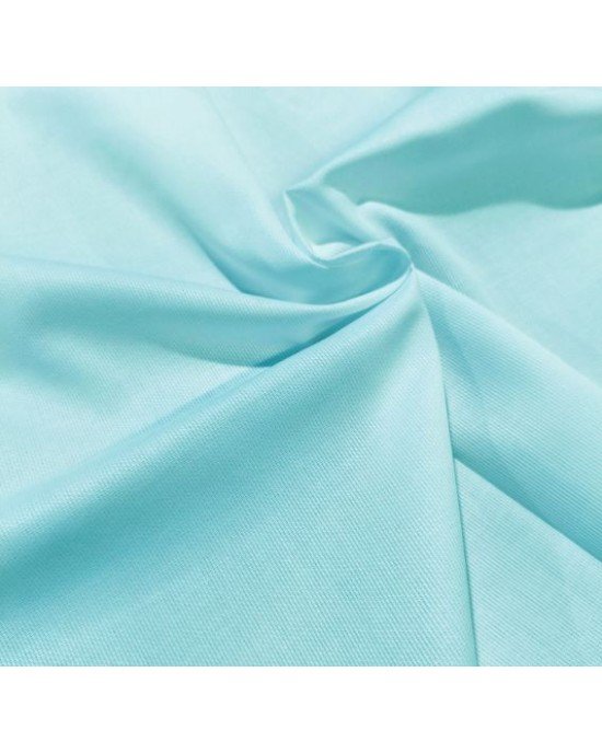 Tecido Fustão Liso cor - 4253 (Azul)