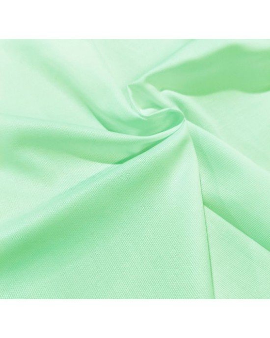 Tecido Fustão Liso cor - 5070 (Verde Água)