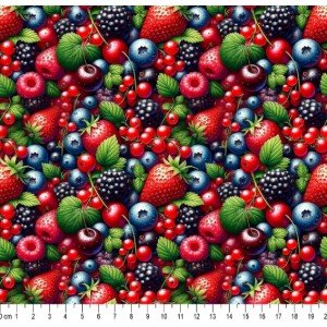 Frutas Cor 05 - (Est. Digital 3D) 