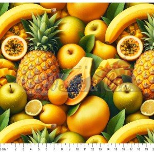 Frutas Cor 06 - (Est. Digital 3D) 