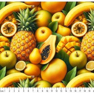 Frutas Cor 06 - (Est. Digital 3D) 