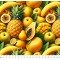 Frutas Cor 06 - (Est. Digital 3D) 