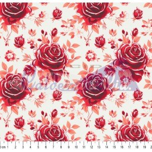Floral Nice cor 02 (Vermelho)