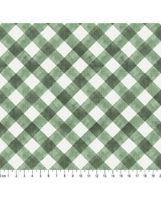 Xadrez Monaco cor 03 (Verde) Xadrez Monaco cor 03 (Verde)