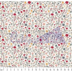 Floral Vintage cor 01 (Fd Bege)