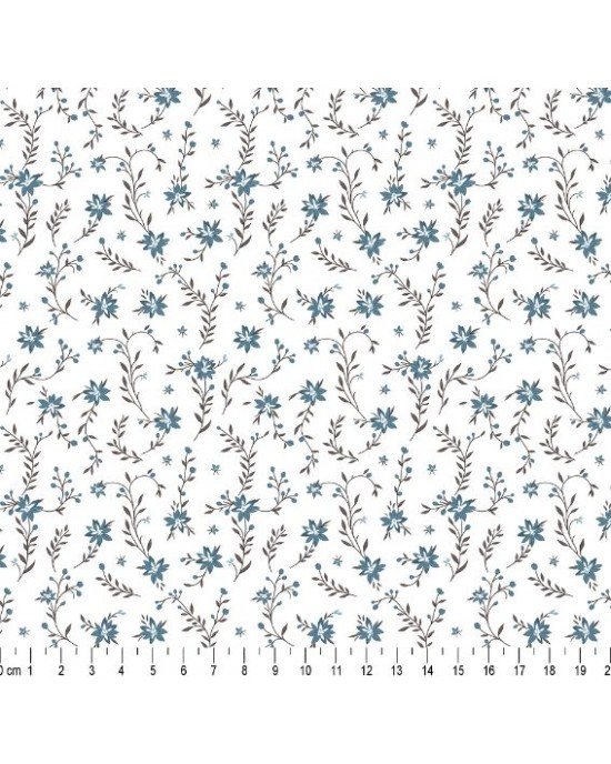 Petit Floral cor 03 (Azul) Petit Floral cor 03 (Azul)
