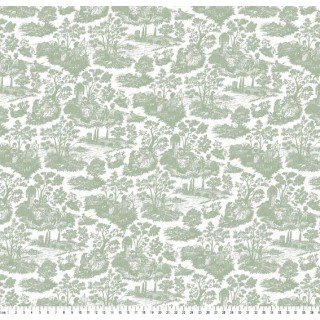 Toile de Jouy cor 03 (Verde)