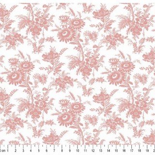 Flores de Jouy cor 02 (Rosa)