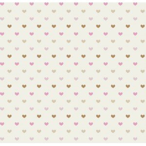 Tecido Estampado Amor cor - 01 (Rose)