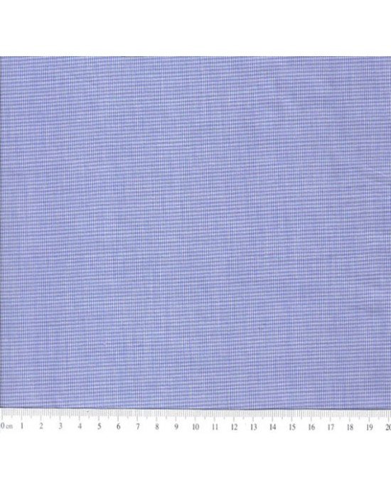 Tecido Fio Tinto Micro Xadrez 0XM cor - 1045 (Royal) Tecido Fio Tinto Micro Xadrez 0XM cor - 1045 (Royal)