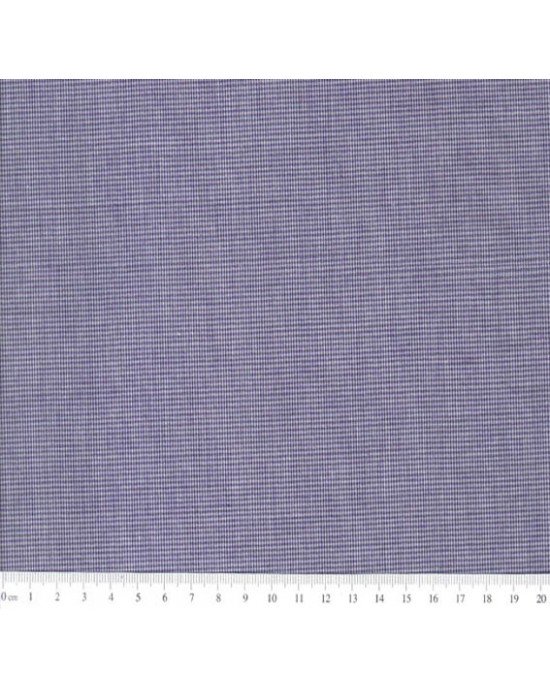 Tecido Fio Tinto Micro Xadrez 0XM cor - 1041 (Marinho)