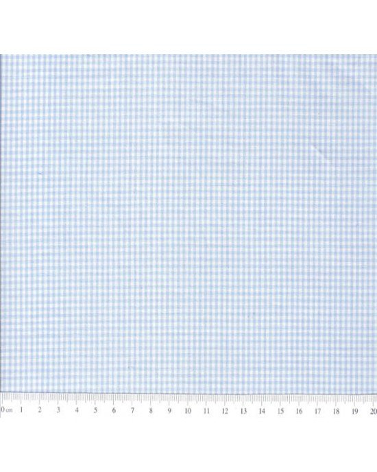 Tecido Fio Tinto Xadrez 1XM cor - 1044 (Azul) Tecido Fio Tinto Xadrez 1XM cor - 1044 (Azul)