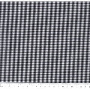 Tecido Fio Tinto Xadrez 1XM cor - 1049 (Preto) Tecido Fio Tinto Xadrez 1XM cor - 1049 (Preto)