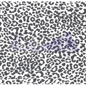 Tecido Tricoline Estampada Animal Print Onça cor 02 (Cinza com Branco) Tecido Tricoline Estampada Animal Print Onça cor 02 (Cinza com Branco)