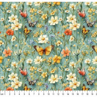 Borboletas Cor 01 - (Est. Digital 3D) 