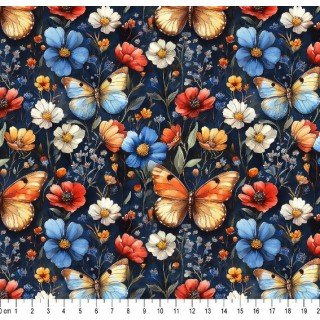 Borboletas Cor 05 - (Est. Digital 3D) 