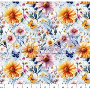 Borboletas Cor 06 - (Est. Digital 3D) 