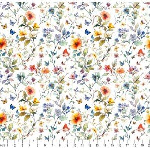 Borboletas II Cor 01 - (Est. Digital 3D) 