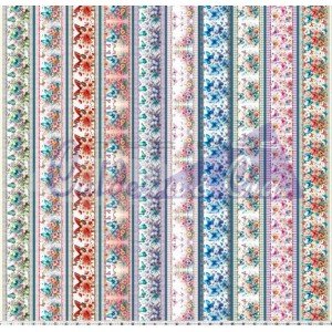 Barrado Borboletas Cor 01 - (Est. Digital 3D) 