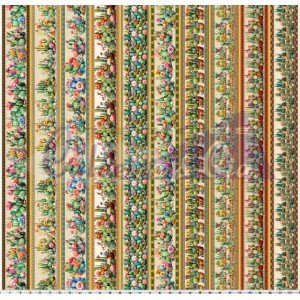 Barrado Cactos Cor 01 - (Est. Digital 3D) 