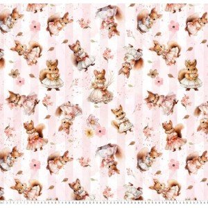 Floral Squirrel cor 01 (Est. Digital) 