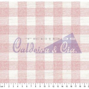 Linhão Xadrez (Est) Cor - 02 (Rose)