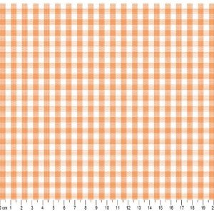 Tecido Fio Tinto Xadrez 9XM cor - 1130 (Laranja)