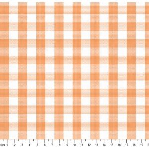 Tecido Fio Tinto Xadrez 20XM cor - 1130 (Laranja)