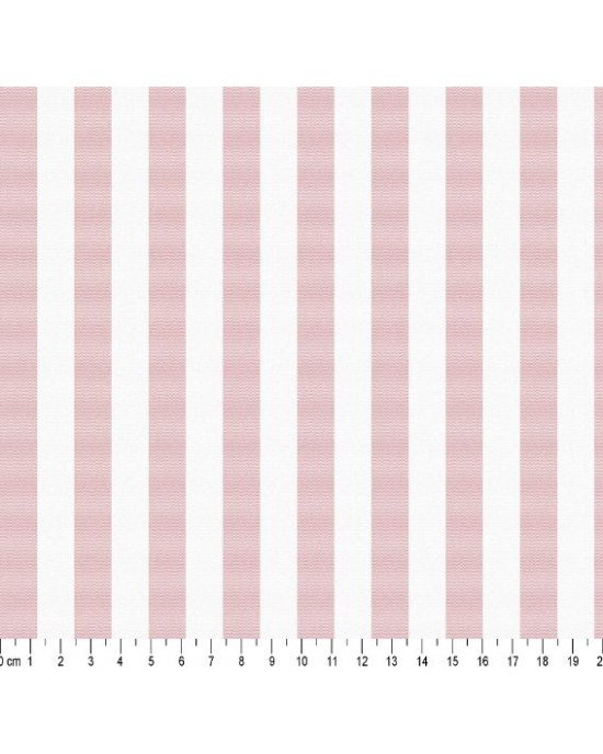 Tecido Fio Tinto Listrado L 230 cor - 0701 (Rose) Tecido Fio Tinto Listrado L 230 cor - 0701 (Rose)