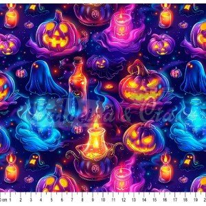 Halloween Neon Cor 01 (Est. Digital 3D) 
