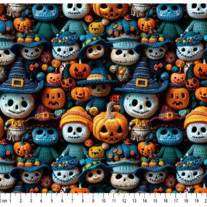 Halloween Crochet Cor 02 (Est. Digital 3D) 