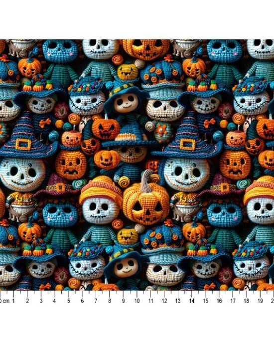 Halloween Crochet Cor 02 (Est. Digital 3D) Halloween Crochet Cor 02 (Est. Digital 3D)