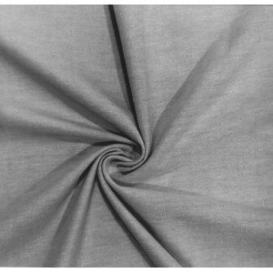 Tecido Fio Tinto Chambray Fiorino cor 1049 (Preto)